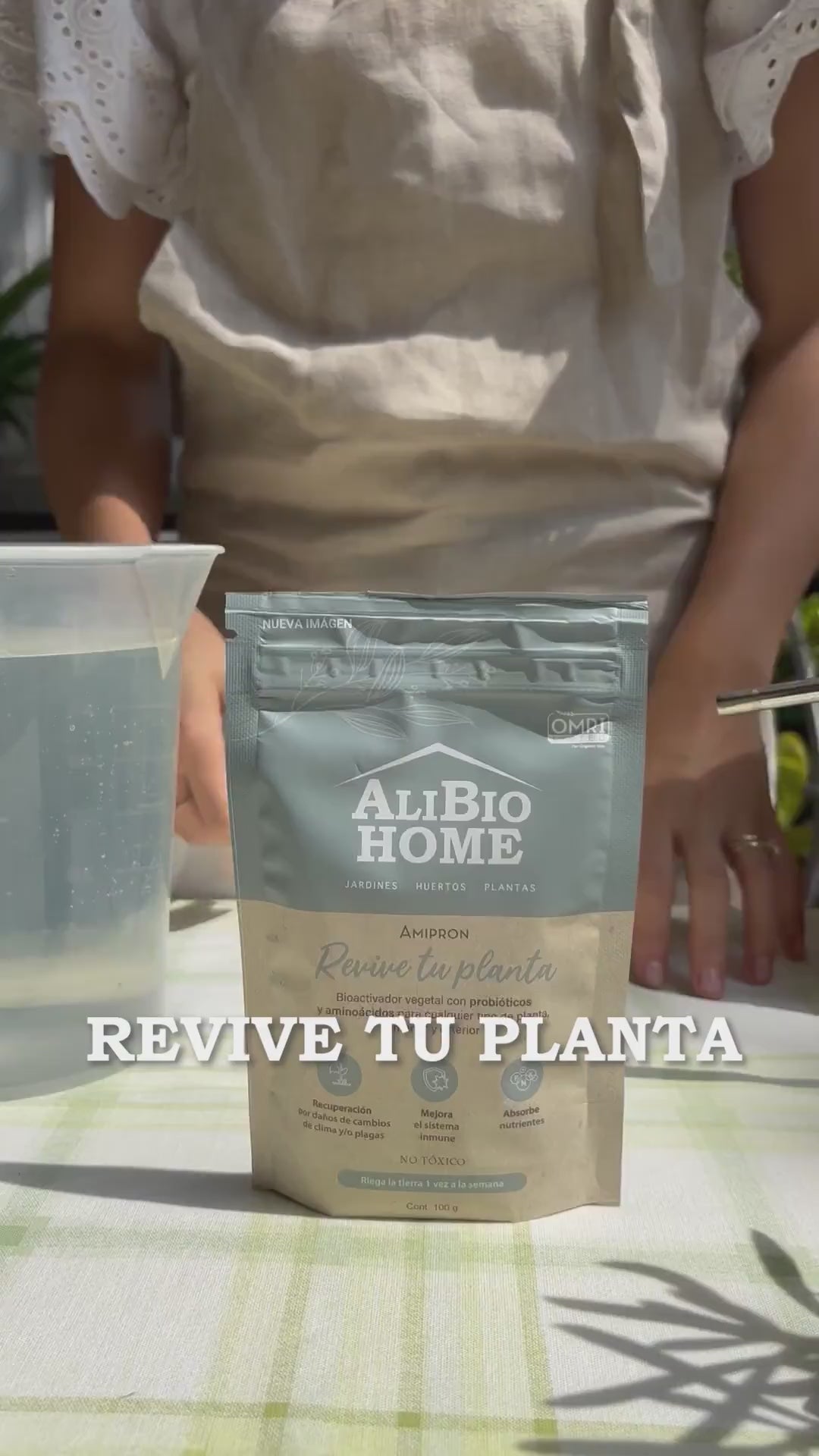 Revive tu planta:  Para plantas tristes o estresadas